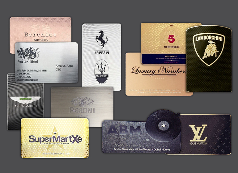 Metal Business Cards